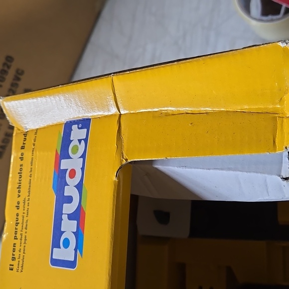 NIB Bruder 02446 Cat Small Wheel Excavator Pretend PLay Construction Toy - Picture 5 of 7